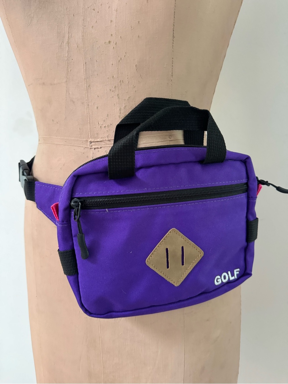 GOLF WANG purple fanny pack